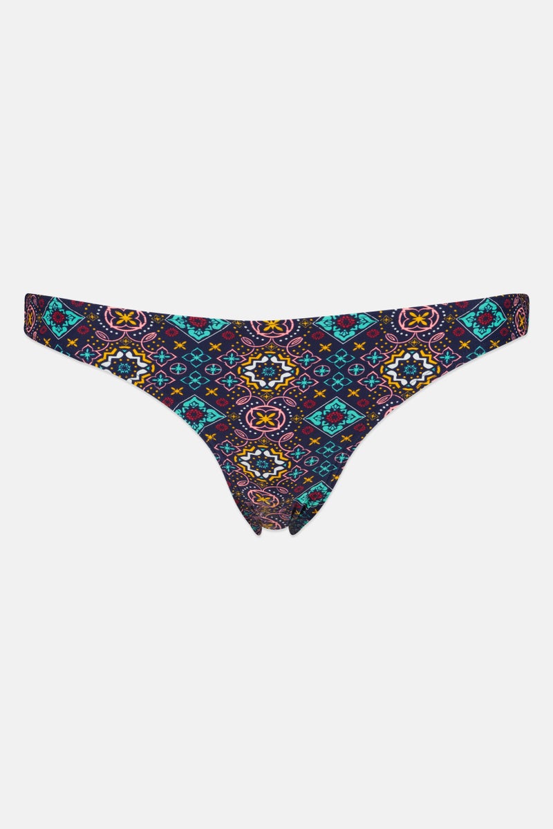 RIP CURL Women Allover Print Bikini Bottom, Multicolor - Image 2